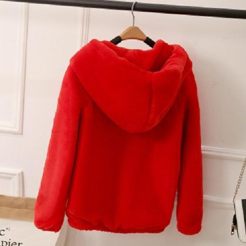 Осень и зима новая имитация кроличьего меха свободное утолщенное хлопковое пальто с капюшоном имитация меха норки плюшевое пальто женское пальто женское 3XL красный
Осень и зима новая имитация кроличьего меха свободное утолщенное хлопковое пальто с капюшоном имитация меха норки плюшевое пальто женское пальто женское 3XL красный