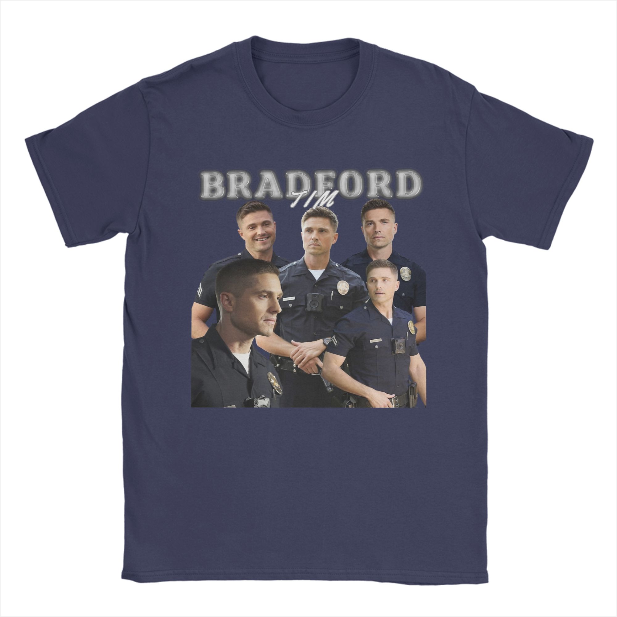 Mens Tim Bradford Eric Winter The Rookie T Shirt Pure Cotton Clothes Leisure Short Sleeve O Neck Tees Original TShirts 2XL
Mens Tim Bradford Eric Winter The Rookie T Shirt Pure Cotton Clothes Leisure Short Sleeve O Neck Tees Original TShirts 2XL