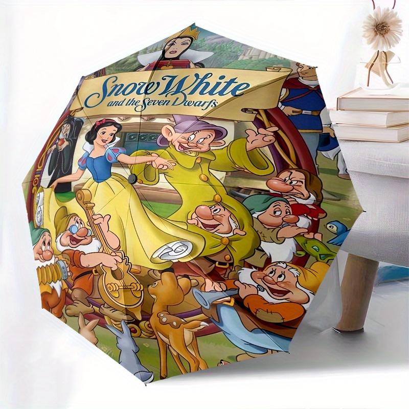 Disney Snow White and the Seven Dwarfs Cartoon Umbrella, Portable 3-Fold Compact Umbrella, Suitable for Camping, Hiking and Travel, Ideal Ea
Disney Snow White and the Seven Dwarfs Cartoon Umbrella, Portable 3-Fold Compact Umbrella, Suitable for Camping, Hiking and Travel, Ideal Ea