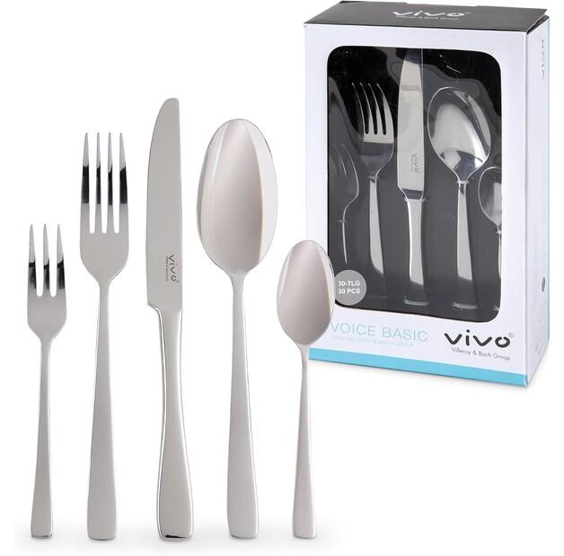 Набор столовых приборов vivo by Villeroy & Boch Voice Basic, 30 предметов (1953159053)
Набор столовых приборов vivo by Villeroy & Boch Voice Basic, 30 предметов (1953159053)