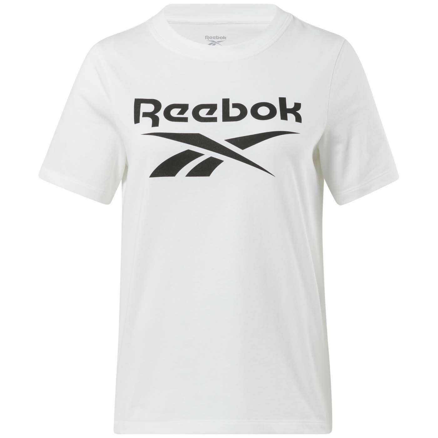 Reebok Футболка женская с коротким рукавом и круглым вырезом, с логотипом серии переработанных материалов, белая HA5738 L
Reebok Футболка женская с коротким рукавом и круглым вырезом, с логотипом серии переработанных материалов, белая HA5738 L