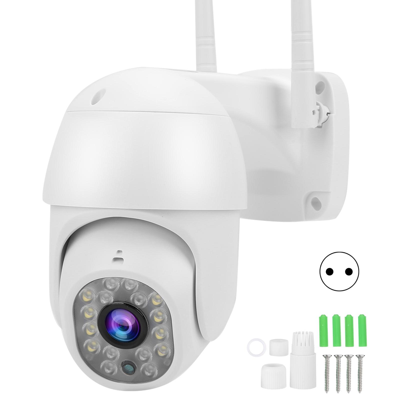 WiFi PTZ Cam 1080P Night Viewing Smart Track IP66 Waterproof CCTV Security Camera 100Вилка 240VEU
WiFi PTZ Cam 1080P Night Viewing Smart Track IP66 Waterproof CCTV Security Camera 100Вилка 240VEU