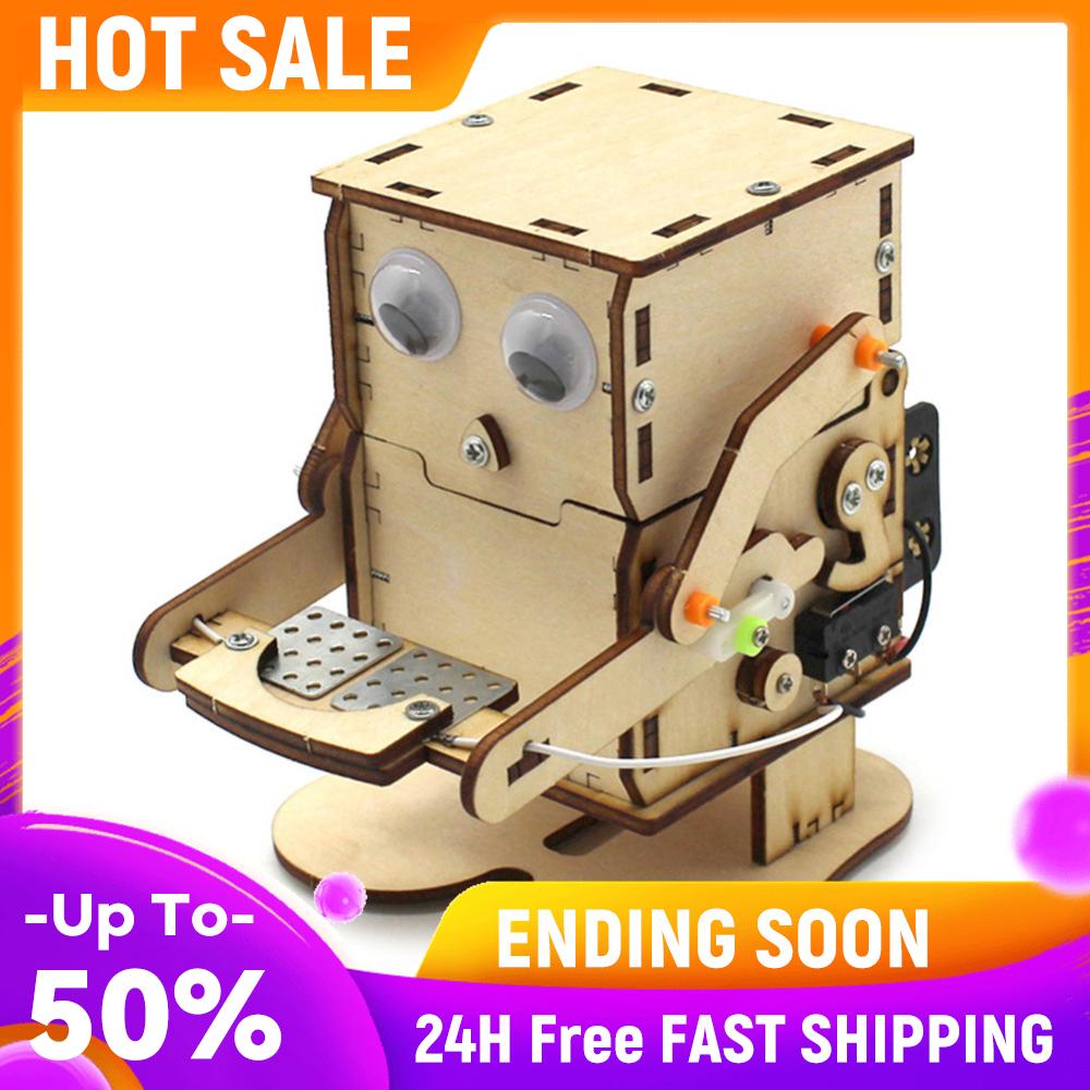 Robot Eating Coin DIY Kit Invention Physics Teaching Aids for Children DIY Model Assembled Education Learning Supplies China Mainland
Robot Eating Coin DIY Kit Invention Physics Teaching Aids for Children DIY Model Assembled Education Learning Supplies China Mainland