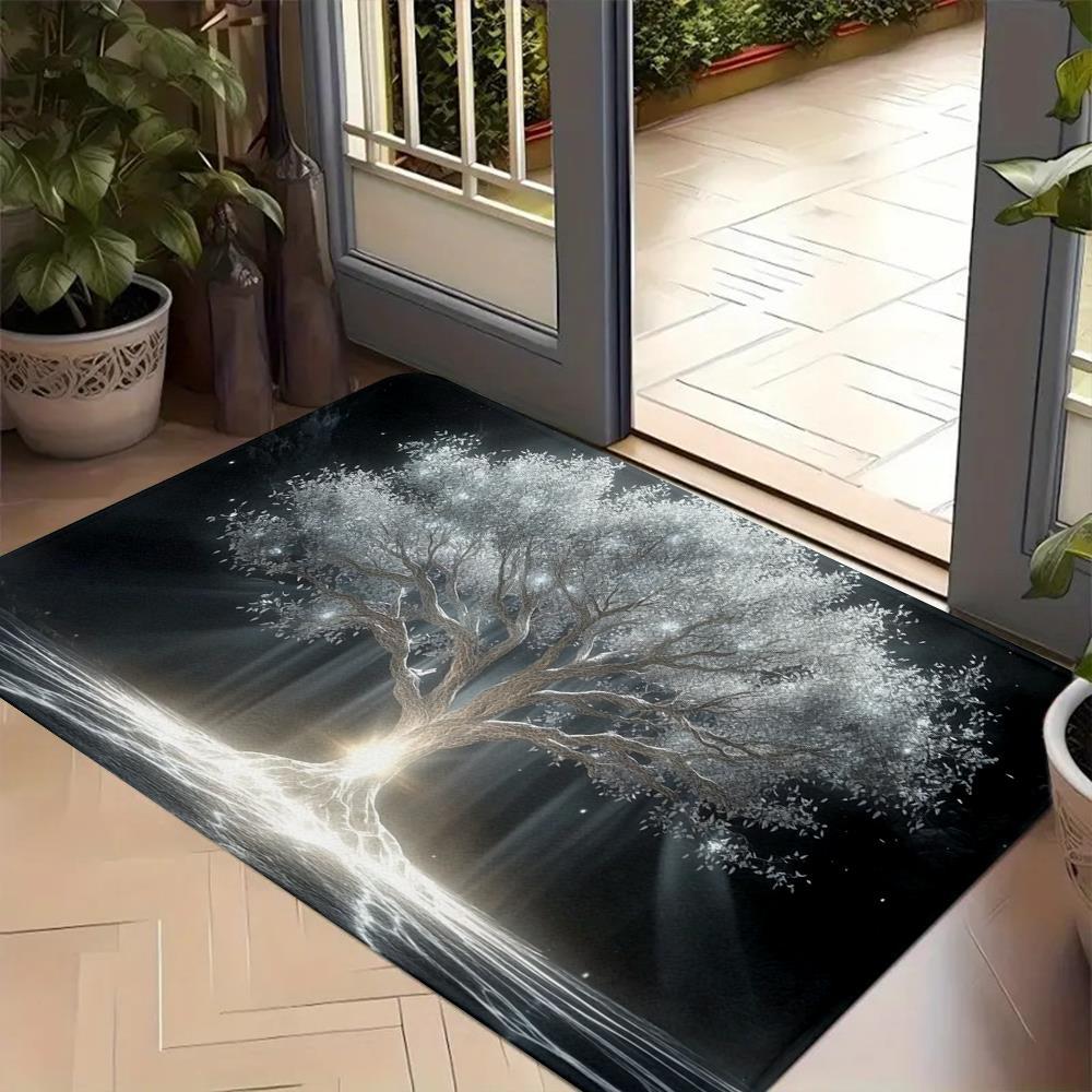 Vintage and Elegant Tree of Life Doormat 2D Printed Living Room Entrance Carpet Indoor Decorative Carpet 40cm x 60cm
Vintage and Elegant Tree of Life Doormat 2D Printed Living Room Entrance Carpet Indoor Decorative Carpet 40cm x 60cm