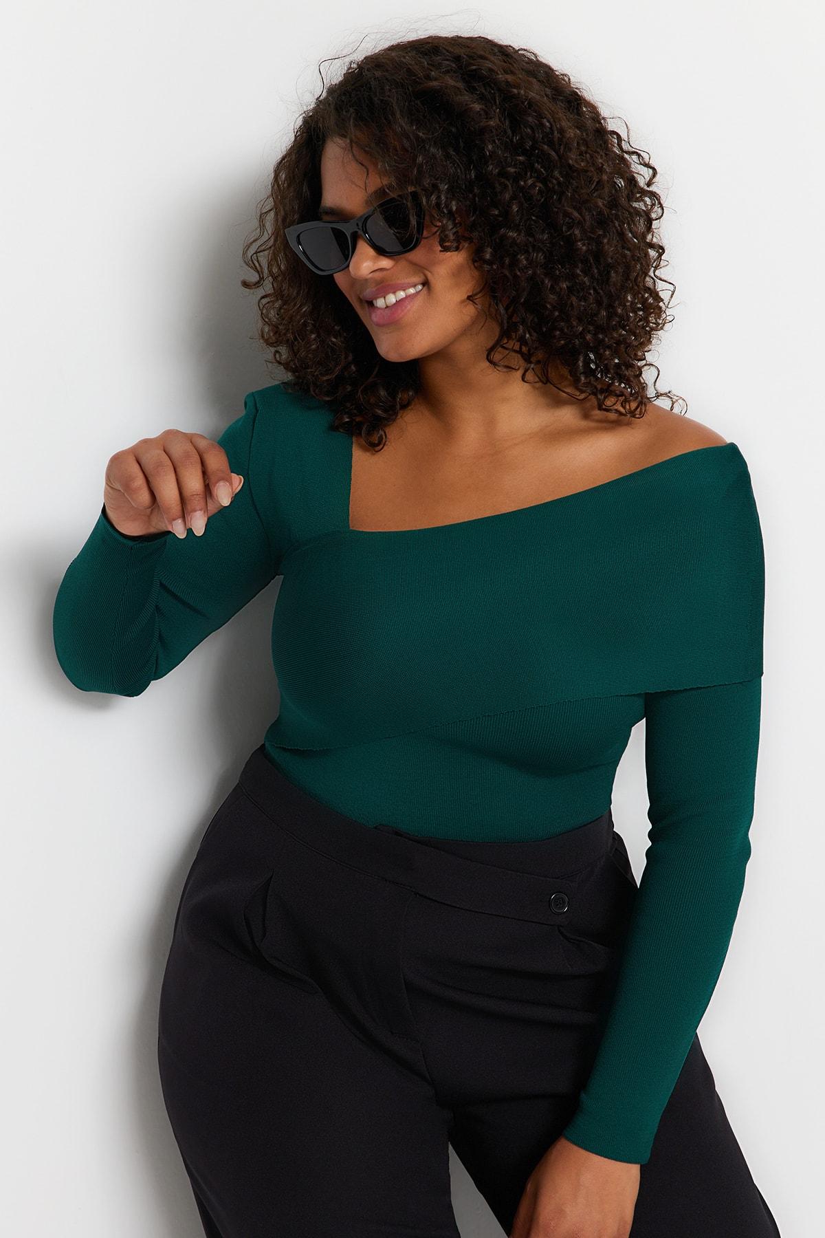 Women s Fashion New Plus Big Size Sweater Emerald Green Asymmetrical Collar Knitwear Sweater 2XL чорний
Women s Fashion New Plus Big Size Sweater Emerald Green Asymmetrical Collar Knitwear Sweater 2XL чорний