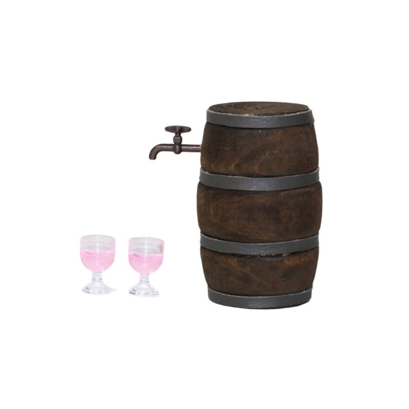 Miniature Wine Barrels with Wine Glasses Decoration For 1/12 Doll House Enthusiasts And Craft Project Display Furniture розовый
Miniature Wine Barrels with Wine Glasses Decoration For 1/12 Doll House Enthusiasts And Craft Project Display Furniture розовый