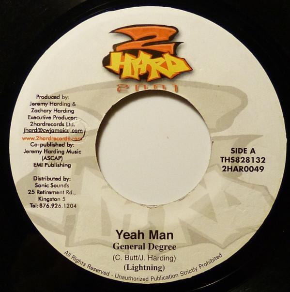 7-дюймовая пластинка GENERAL DEGREE - Yeah Man 2HAR0049 2 Hard 2001 2001 Ямайка Регги, Ска и Даб Б/У
7-дюймовая пластинка GENERAL DEGREE - Yeah Man 2HAR0049 2 Hard 2001 2001 Ямайка Регги, Ска и Даб Б/У