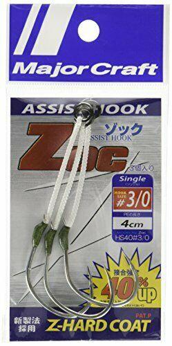 Продажа Major Craft ZOC Assist Hook Single ZOC-HS40 Размер 3/0, 4 см 2 комплекта (0604)
Продажа Major Craft ZOC Assist Hook Single ZOC-HS40 Размер 3/0, 4 см 2 комплекта (0604)