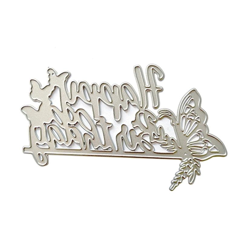 Metal Cutting Dies Butterfly Letter Scrapbooking Decorative Embossing Paper Card 1
Metal Cutting Dies Butterfly Letter Scrapbooking Decorative Embossing Paper Card 1