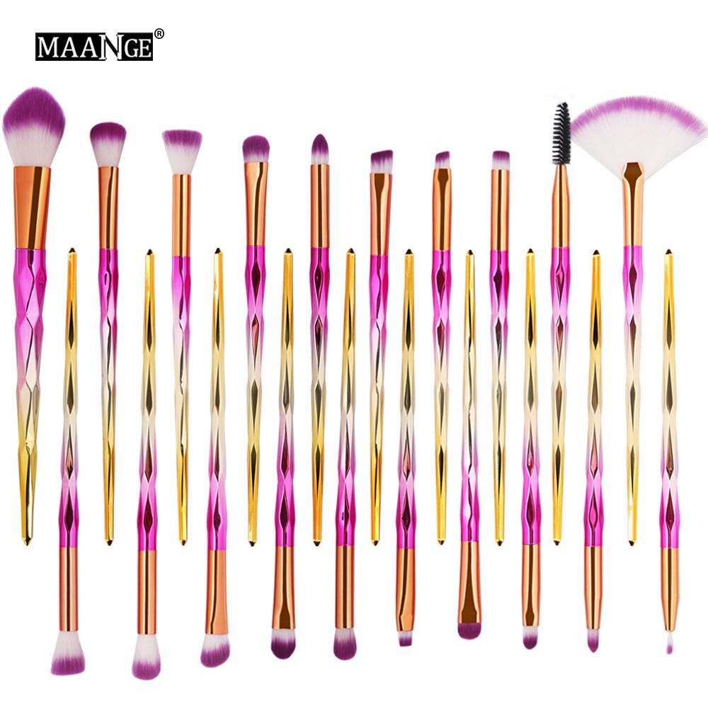 Sagit 20PCS Макияж Тональный крем для бровей Подводка для глаз Румяна Косметические кисти для консилера
Sagit 20PCS Макияж Тональный крем для бровей Подводка для глаз Румяна Косметические кисти для консилера