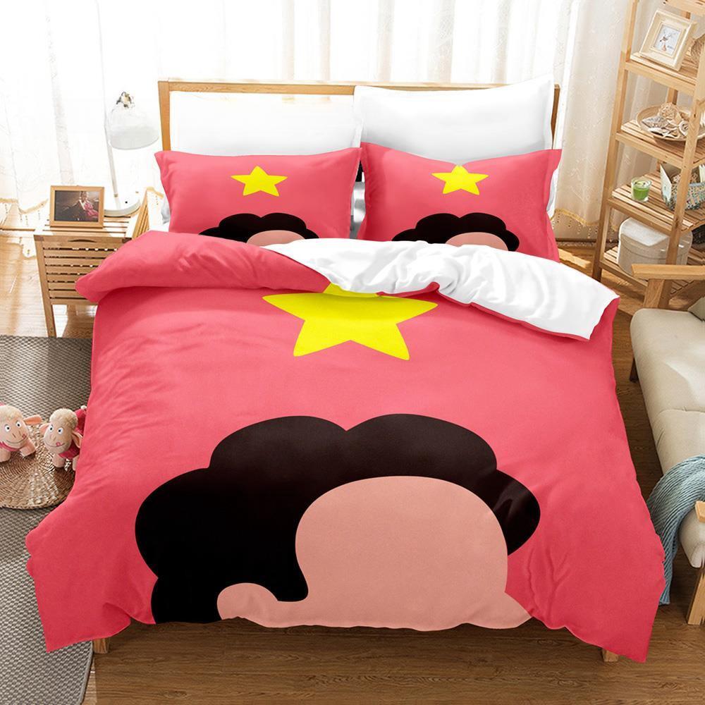 Новий набір постільної білизни Kawaii Steven Universe Single Twin Full Queen King Size Bed Set Adult Kid Bedroom 3D Print Anime Bed Set Set EU Single(135*200cm)3pcs
Новий набір постільної білизни Kawaii Steven Universe Single Twin Full Queen King Size Bed Set Adult Kid Bedroom 3D Print Anime Bed Set Set EU Single(135*200cm)3pcs