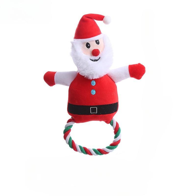 New Christmas Squeaky Plush Dog Toy, Interactive Dog Rope Toy, Durable Puppy Chew Toy, Squeaky Pet Toy, Soft and Cute Pet Toy, Christmas Pet Gift
New Christmas Squeaky Plush Dog Toy, Interactive Dog Rope Toy, Durable Puppy Chew Toy, Squeaky Pet Toy, Soft and Cute Pet Toy, Christmas Pet Gift