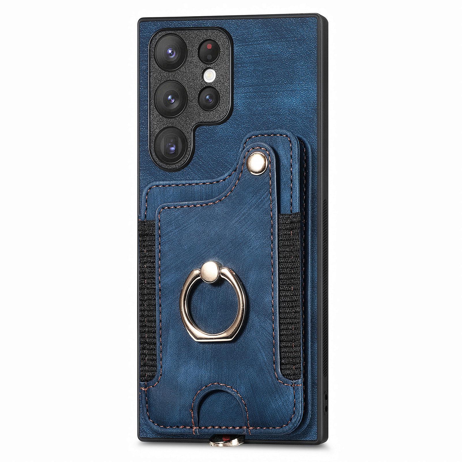 D4 For Samsung Galaxy S22 Ultra 5G Case RFID Blocking Card Holder Retro Style Cover Green
D4 For Samsung Galaxy S22 Ultra 5G Case RFID Blocking Card Holder Retro Style Cover Green