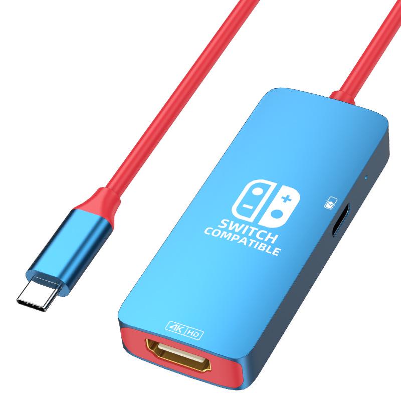 Nintendo Switch Type-C to HDMI Converter Cable for Screen Casting on Tablets and Mobiles
Nintendo Switch Type-C to HDMI Converter Cable for Screen Casting on Tablets and Mobiles