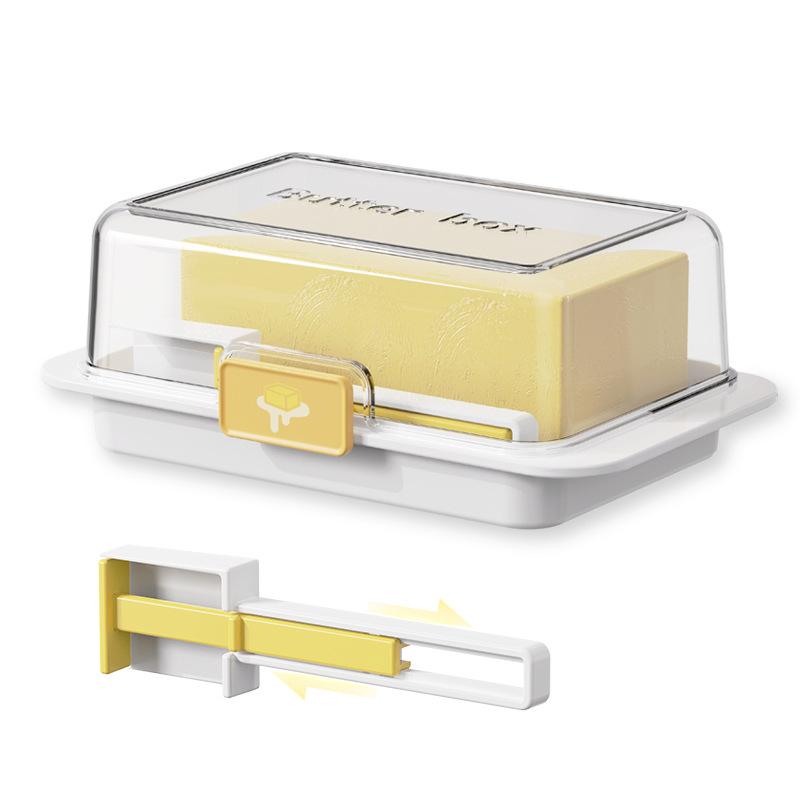 1Pcs Novelty Plastic Butter Dish With Cutter And Spoon- Food-Grade Freezer-Safe Cheese Serving Container With Precise Measuremen чёрный
1Pcs Novelty Plastic Butter Dish With Cutter And Spoon- Food-Grade Freezer-Safe Cheese Serving Container With Precise Measuremen чёрный