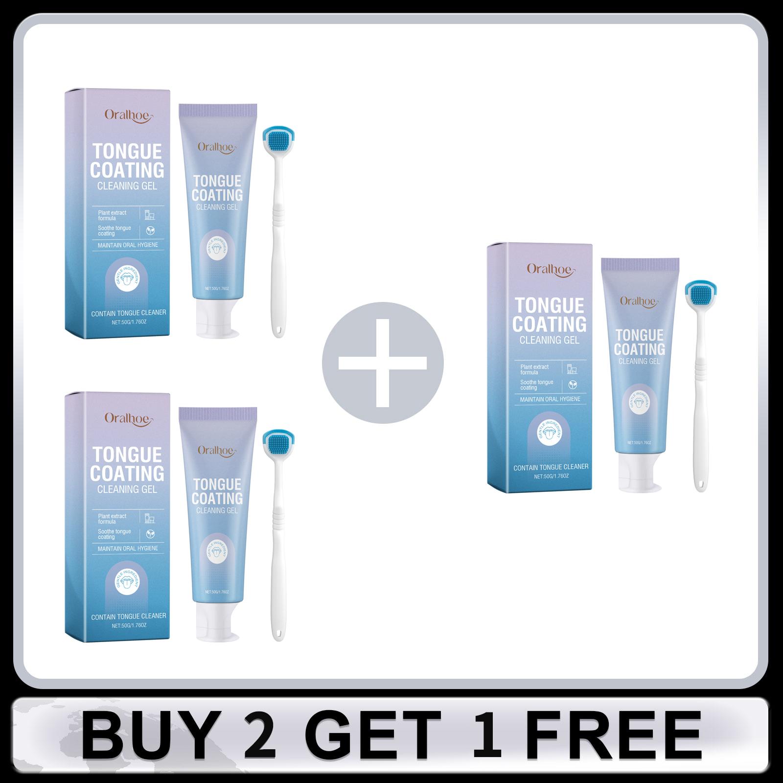 Tongue Cleaning Gel With Toothbrush For Remove Tongue Coating Eliminate Bad Breath Fresh Breath Inhibit Oral Bacteria Oral Care
Tongue Cleaning Gel With Toothbrush For Remove Tongue Coating Eliminate Bad Breath Fresh Breath Inhibit Oral Bacteria Oral Care