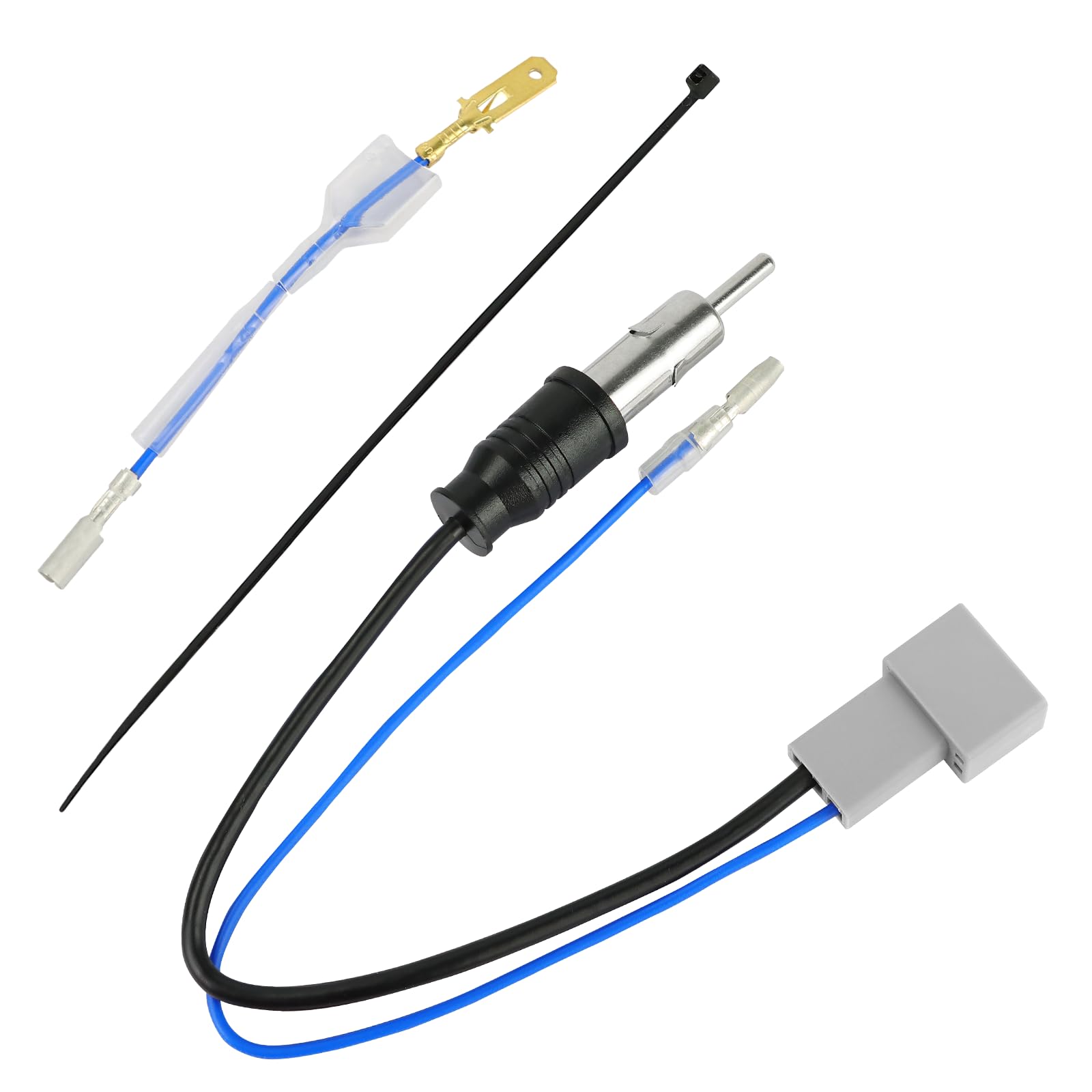 Кабель-переходник для радиоантенны. Переделка радио для автомобилей Honda Mazda Suzuki. Совместимый продукт SANQUUQOO. Код переделки автомобиля. ``Разъем для радио .
Кабель-переходник для радиоантенны. Переделка радио для автомобилей Honda Mazda Suzuki. Совместимый продукт SANQUUQOO. Код переделки автомобиля. ``Разъем для радио .