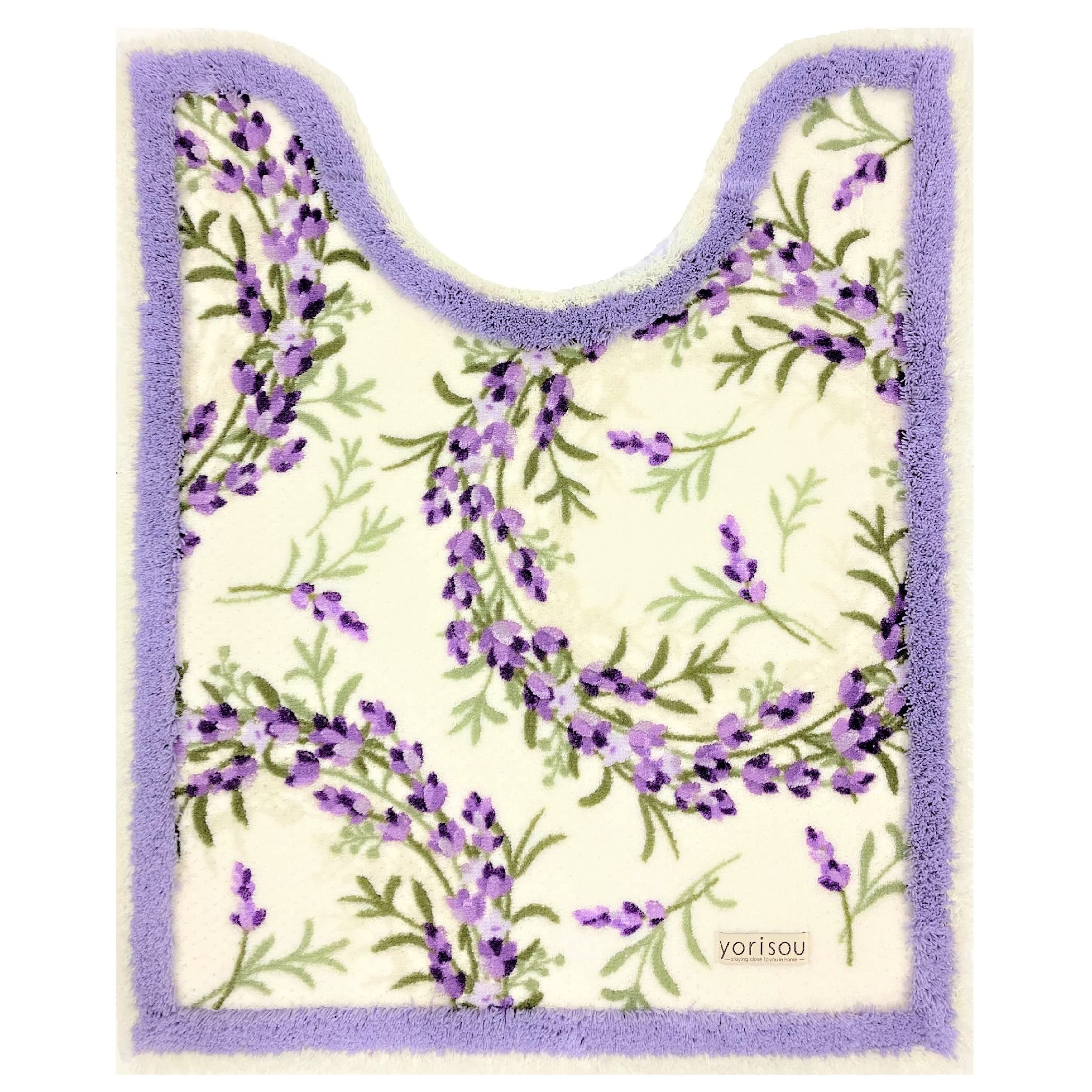 Коврик для туалета Senko S.D.S Lavender Long, Прибл.. 80 x 65 см, Фиолетовый цветочный принт, Антибактериальный и устойчивый к запахам, Сделано в Японии, Номер продукта 32686
Коврик для туалета Senko S.D.S Lavender Long, Прибл.. 80 x 65 см, Фиолетовый цветочный принт, Антибактериальный и устойчивый к запахам, Сделано в Японии, Номер продукта 32686