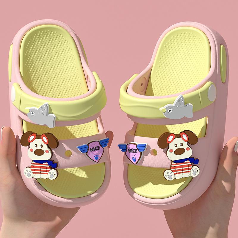 Cartoon Beach Shoes with Anti-slip Function - Girls Indoor Flip-flops for Boys 34-35 рожевий/жовтий
Cartoon Beach Shoes with Anti-slip Function - Girls Indoor Flip-flops for Boys 34-35 рожевий/жовтий