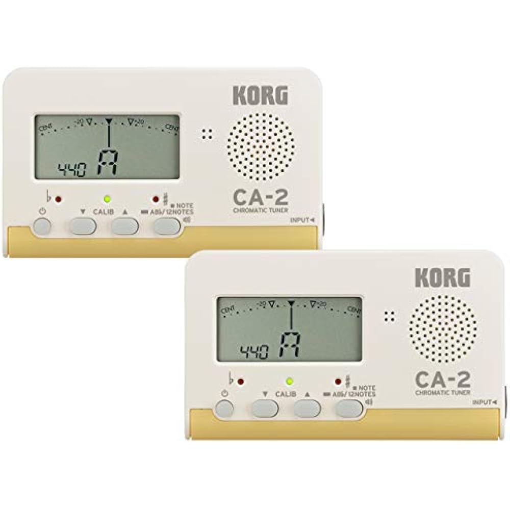 KORG - Chromatic Tuner CA-2 Set of 2
KORG - Chromatic Tuner CA-2 Set of 2