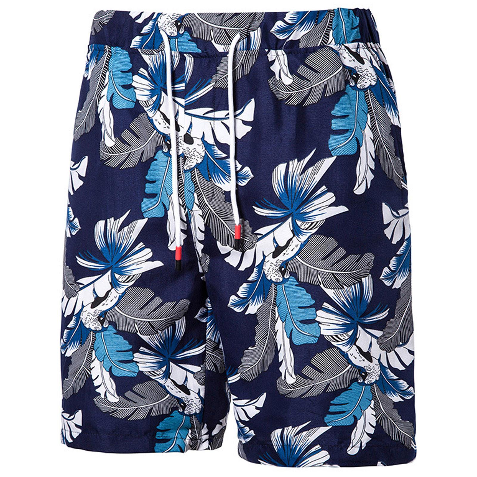 Мужские гавайские модные свободные повседневные разноцветные пляжные шорты в праздничном стиле M тёмно-синий
Мужские гавайские модные свободные повседневные разноцветные пляжные шорты в праздничном стиле M тёмно-синий