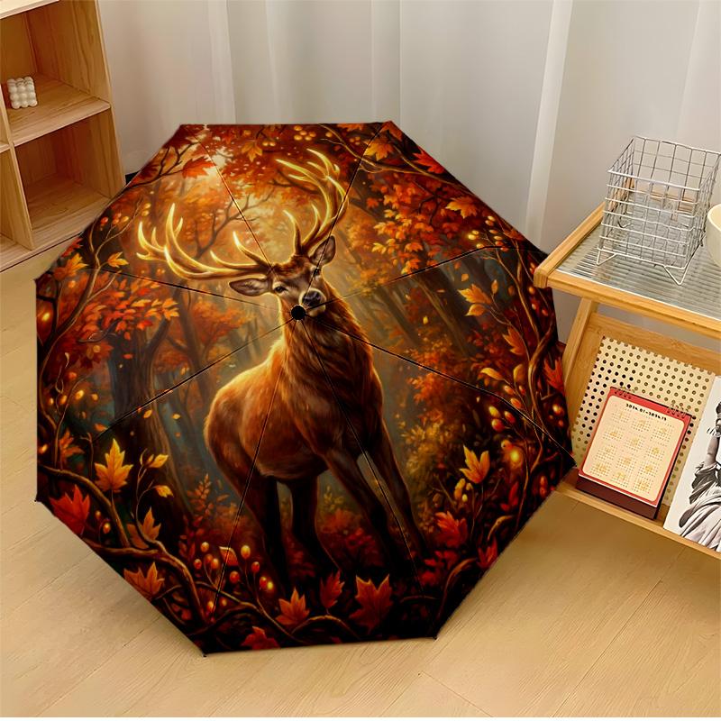 Autumn Squirrel Design Printed umbrella windproof folding umbrella portable sun and rain umbrella suitable for gifting
Autumn Squirrel Design Printed umbrella windproof folding umbrella portable sun and rain umbrella suitable for gifting