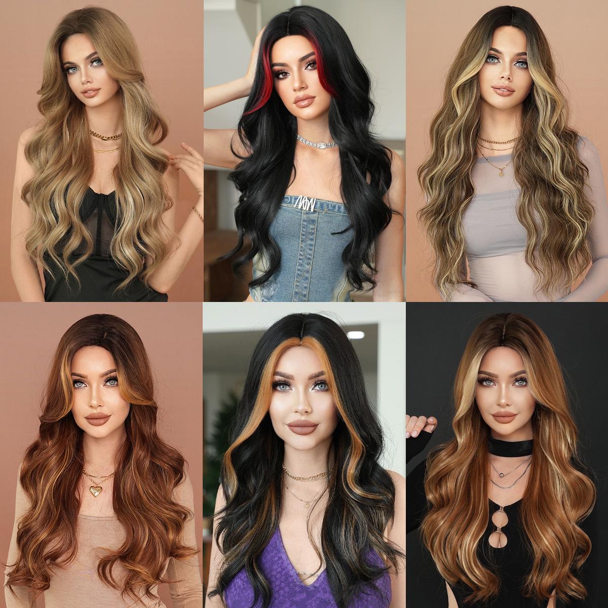 Fashionable Women s Mid Cut Dyed Long Curly Hair Wig Set with Large Wave Mechanism Wig
Fashionable Women s Mid Cut Dyed Long Curly Hair Wig Set with Large Wave Mechanism Wig