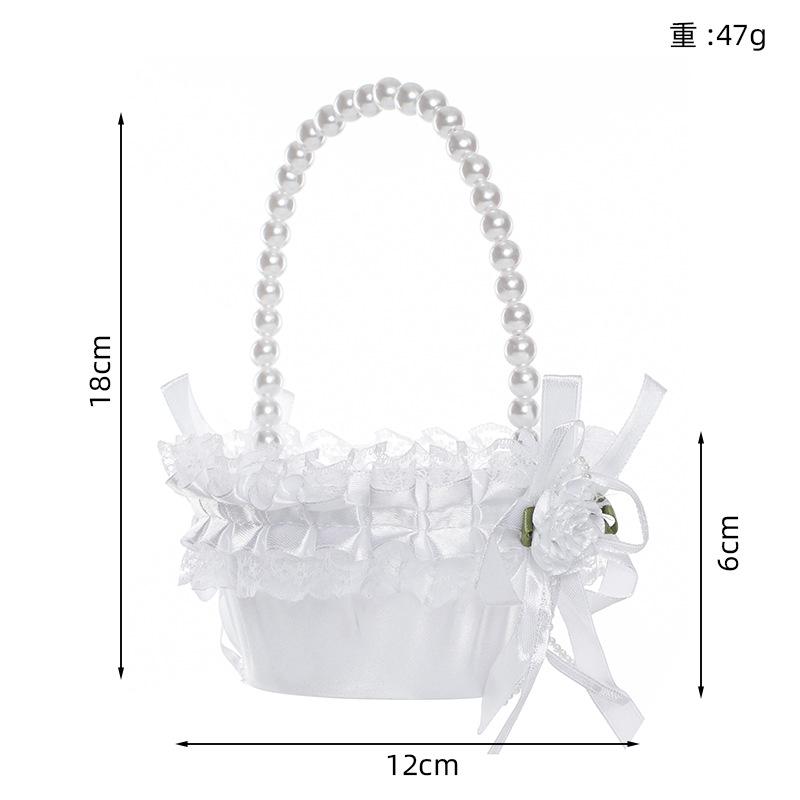 Wedding Flower Basket Bridesmaid Lace White Flower Girl Basket Vintage Rustic Wedding Ceremony Bridal Shower Table Decor New
Wedding Flower Basket Bridesmaid Lace White Flower Girl Basket Vintage Rustic Wedding Ceremony Bridal Shower Table Decor New