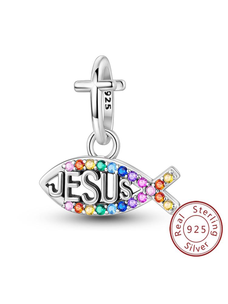 copper The Holy Light Jesus and the Fish Pendant Charm Jewellery Compatible With Authentic Bracelets Ideal For Women
copper The Holy Light Jesus and the Fish Pendant Charm Jewellery Compatible With Authentic Bracelets Ideal For Women