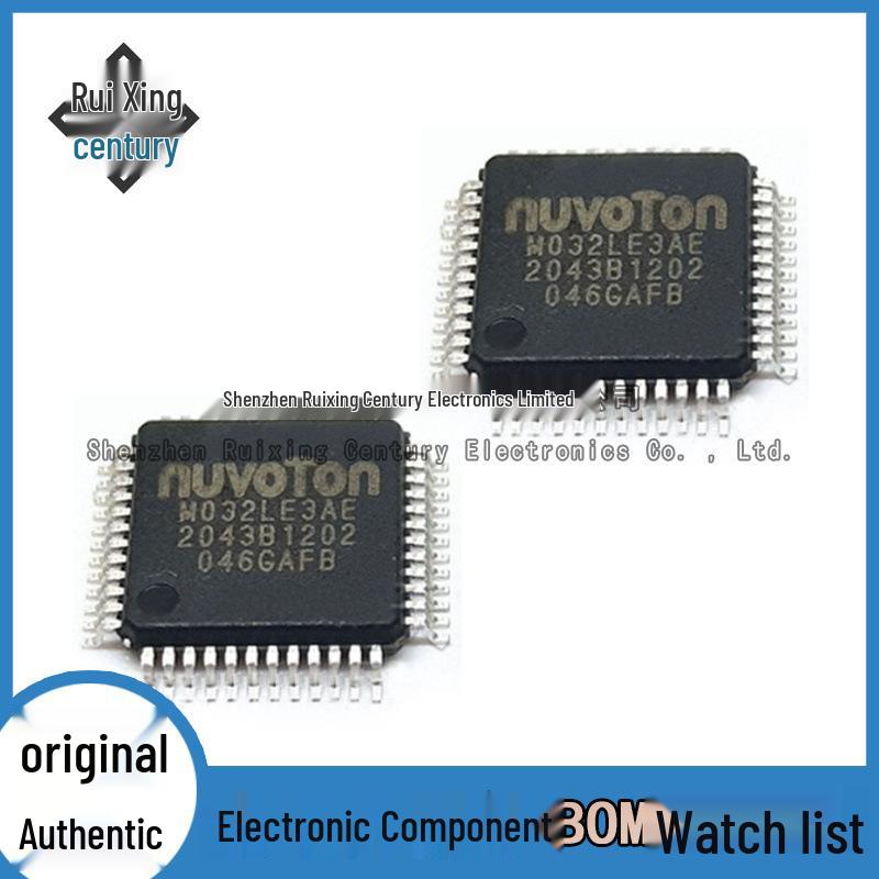 Brand New Imported M032LE3AE LQFP-48 SMD Microcontroller
Brand New Imported M032LE3AE LQFP-48 SMD Microcontroller