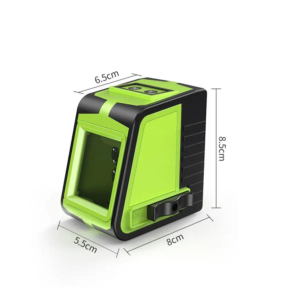 Laser Level Mini 2 Lines Green Laser Level Self-Leveling 1V1H Green Beam Professional Laser Level Vertical Leveling Tool
Laser Level Mini 2 Lines Green Laser Level Self-Leveling 1V1H Green Beam Professional Laser Level Vertical Leveling Tool
