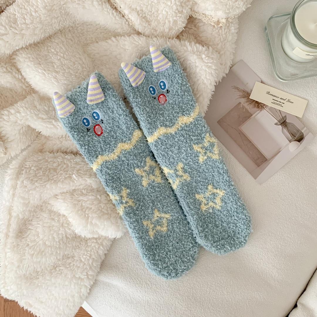 Japanese Pentagram Socks Women S Cartoon Thermal Socks Star Little Monster Women S Socks Coral Fleece Thickened Sleeping Socks Women S Home One size fits all зелений
Japanese Pentagram Socks Women S Cartoon Thermal Socks Star Little Monster Women S Socks Coral Fleece Thickened Sleeping Socks Women S Home One size fits all зелений
