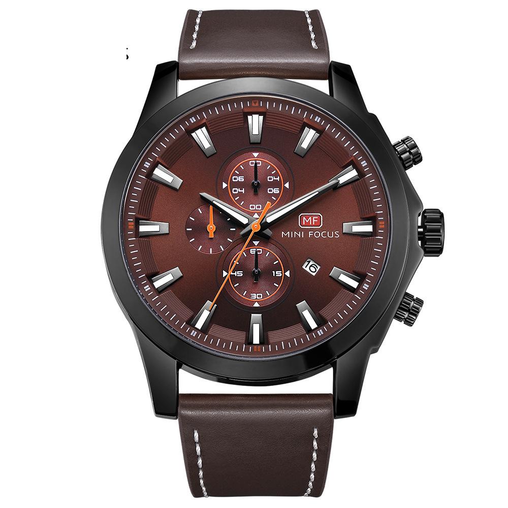 Мужские часы модные календарь светящиеся водонепроницаемые часы с ремешком из натуральной кожи
Мужские часы модные календарь светящиеся водонепроницаемые часы с ремешком из натуральной кожи