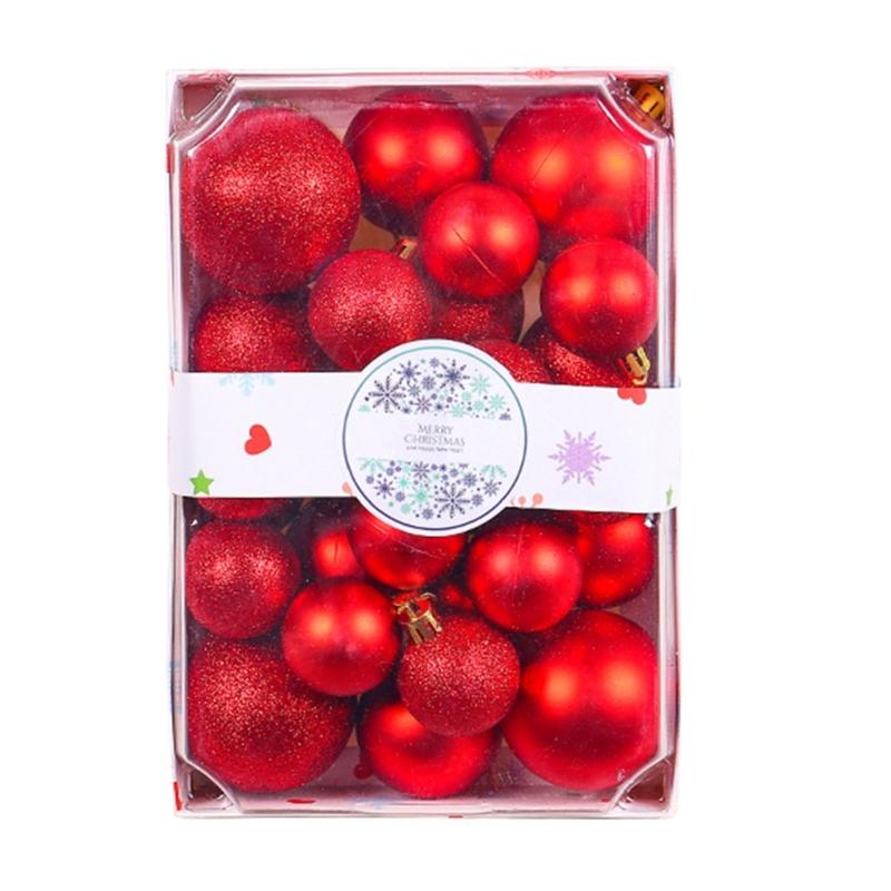 26pcs/box Christmas Ball Christmas Tree Ornament Home Christmas Hanging Pendant New Year Party Decorations Gift Navidad
26pcs/box Christmas Ball Christmas Tree Ornament Home Christmas Hanging Pendant New Year Party Decorations Gift Navidad