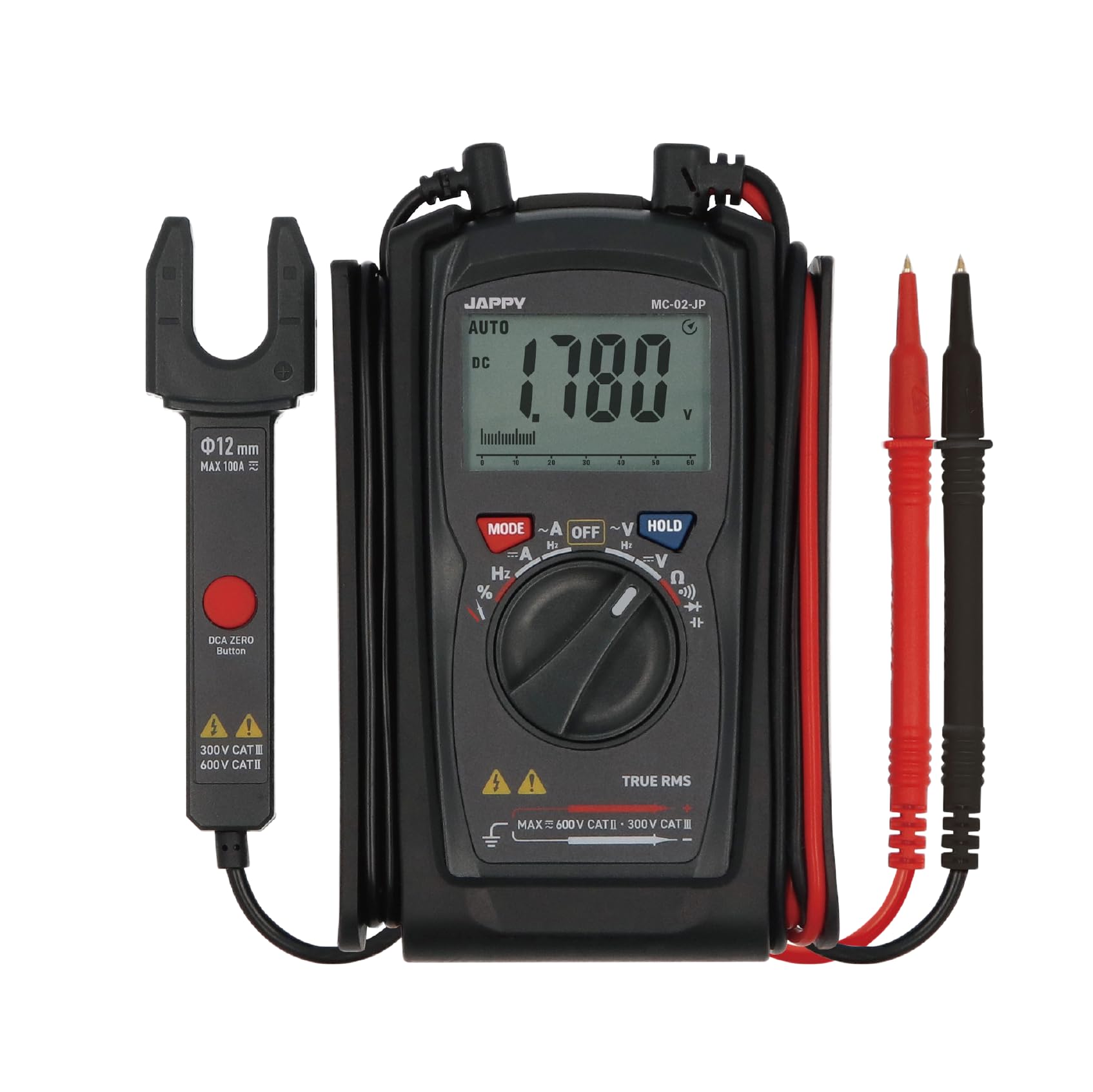 JAPPY Clamp Digital Multimeter MC-02-JP
JAPPY Clamp Digital Multimeter MC-02-JP
