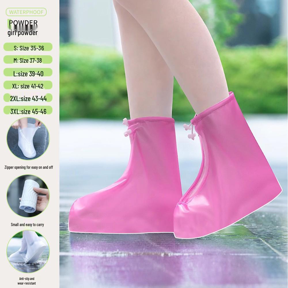 Men s and Women s Waterproof Non-slip Reusable PVC Shoe Covers - Adult Rainproof and Wear-resistant Design M (37 sneakers order one size up)
Men s and Women s Waterproof Non-slip Reusable PVC Shoe Covers - Adult Rainproof and Wear-resistant Design M (37 sneakers order one size up)