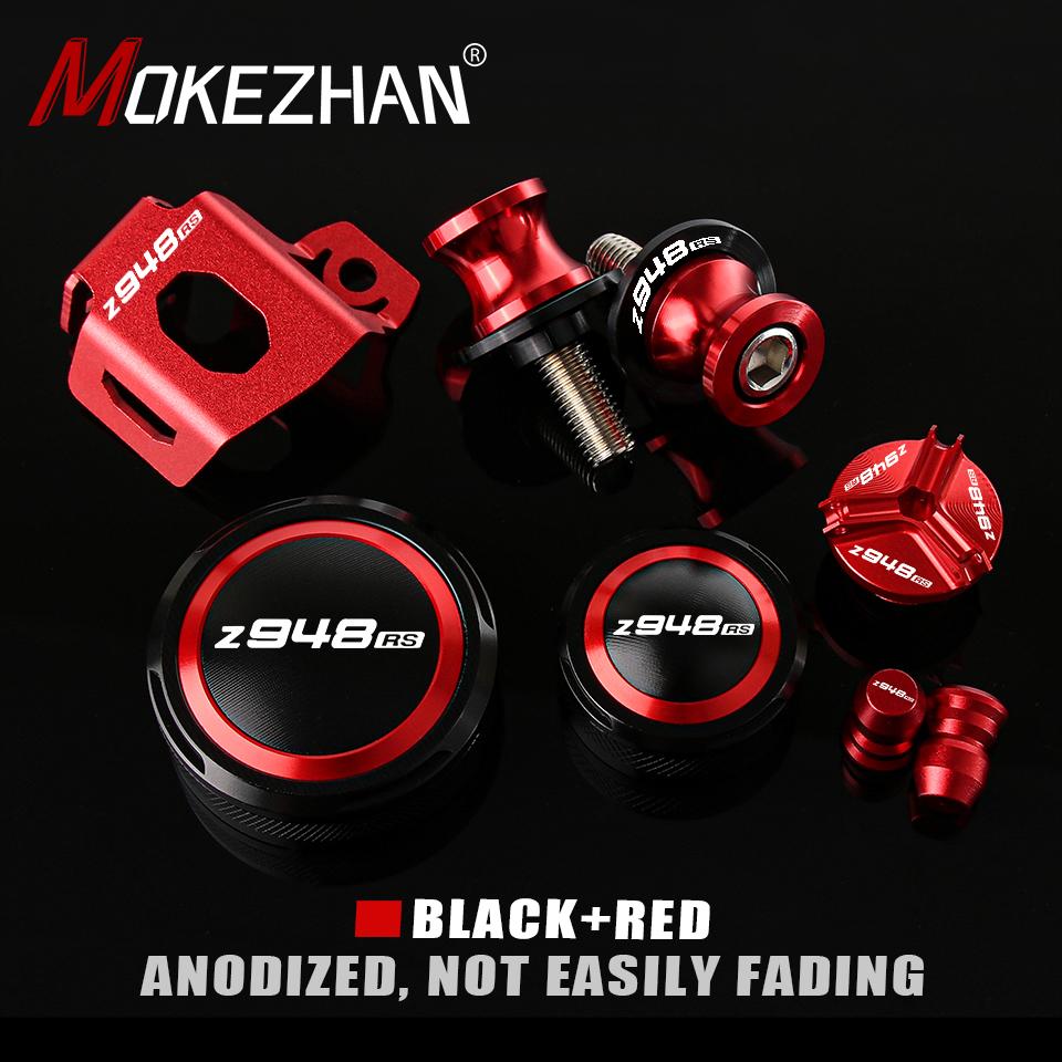 Для мотоциклів Kawasaki Z948RS Z900RS Z900 RS 948 CAFE SE Кришки головного резервуара передньої гальмівної рідини та задня кришка масляного баку Red-Z948RS
Для мотоциклів Kawasaki Z948RS Z900RS Z900 RS 948 CAFE SE Кришки головного резервуара передньої гальмівної рідини та задня кришка масляного баку Red-Z948RS