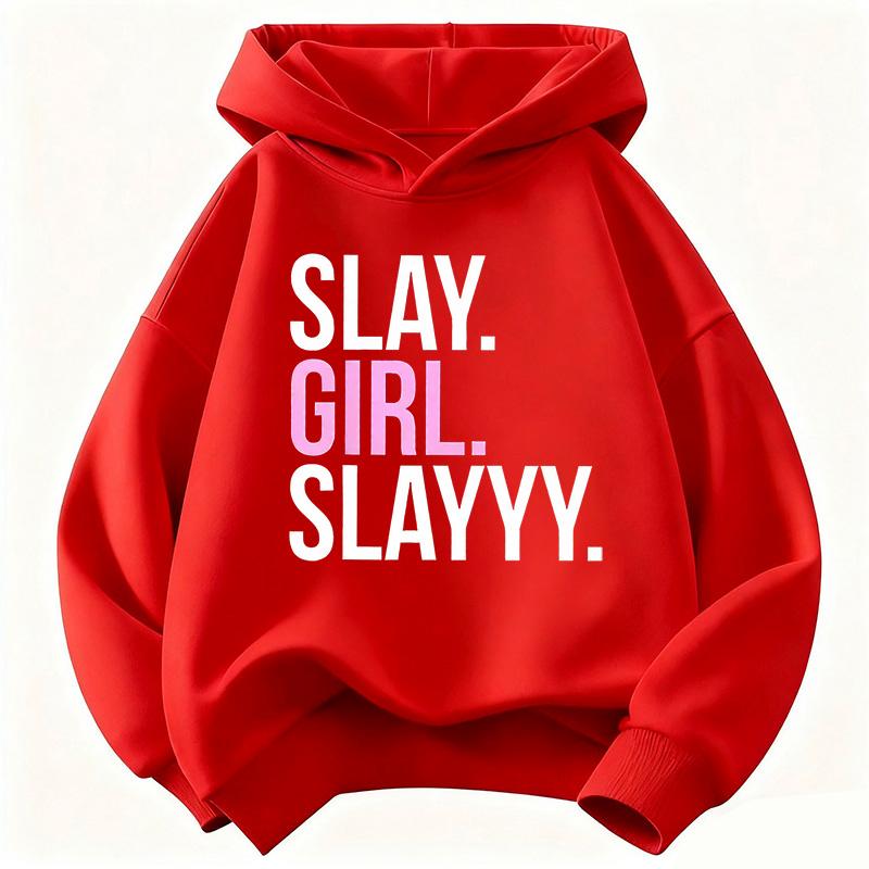 Slay Girl Y2k Letter Printed Hoodie Kids Cat Children s Sweatshirt Hoody Girls Autumn Winter Casual Hoodies 120 червоний
Slay Girl Y2k Letter Printed Hoodie Kids Cat Children s Sweatshirt Hoody Girls Autumn Winter Casual Hoodies 120 червоний