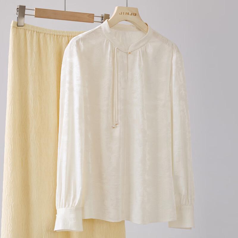 Golden Chrysanthemum New Chinese Style Silk Jacquard Shirt XXL
Golden Chrysanthemum New Chinese Style Silk Jacquard Shirt XXL