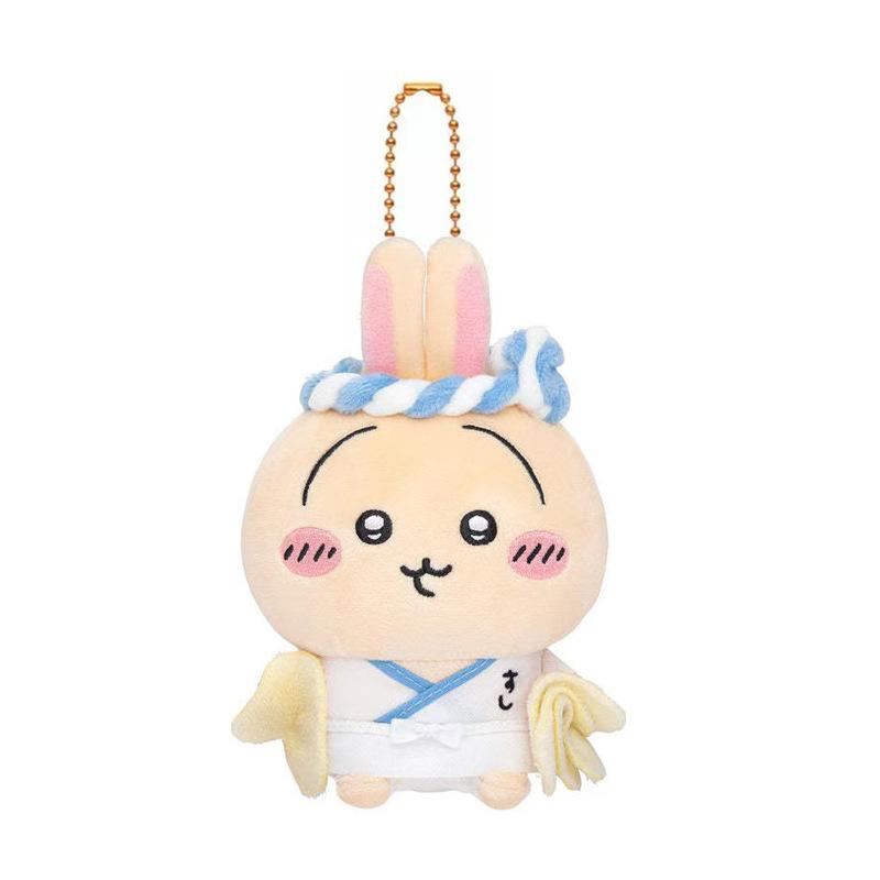 Очаровательная плюшевая игрушка из серии японских суши с милым дизайном головокружительного кролика. Для девочек Sushi Keychain Usagi
Очаровательная плюшевая игрушка из серии японских суши с милым дизайном головокружительного кролика. Для девочек Sushi Keychain Usagi