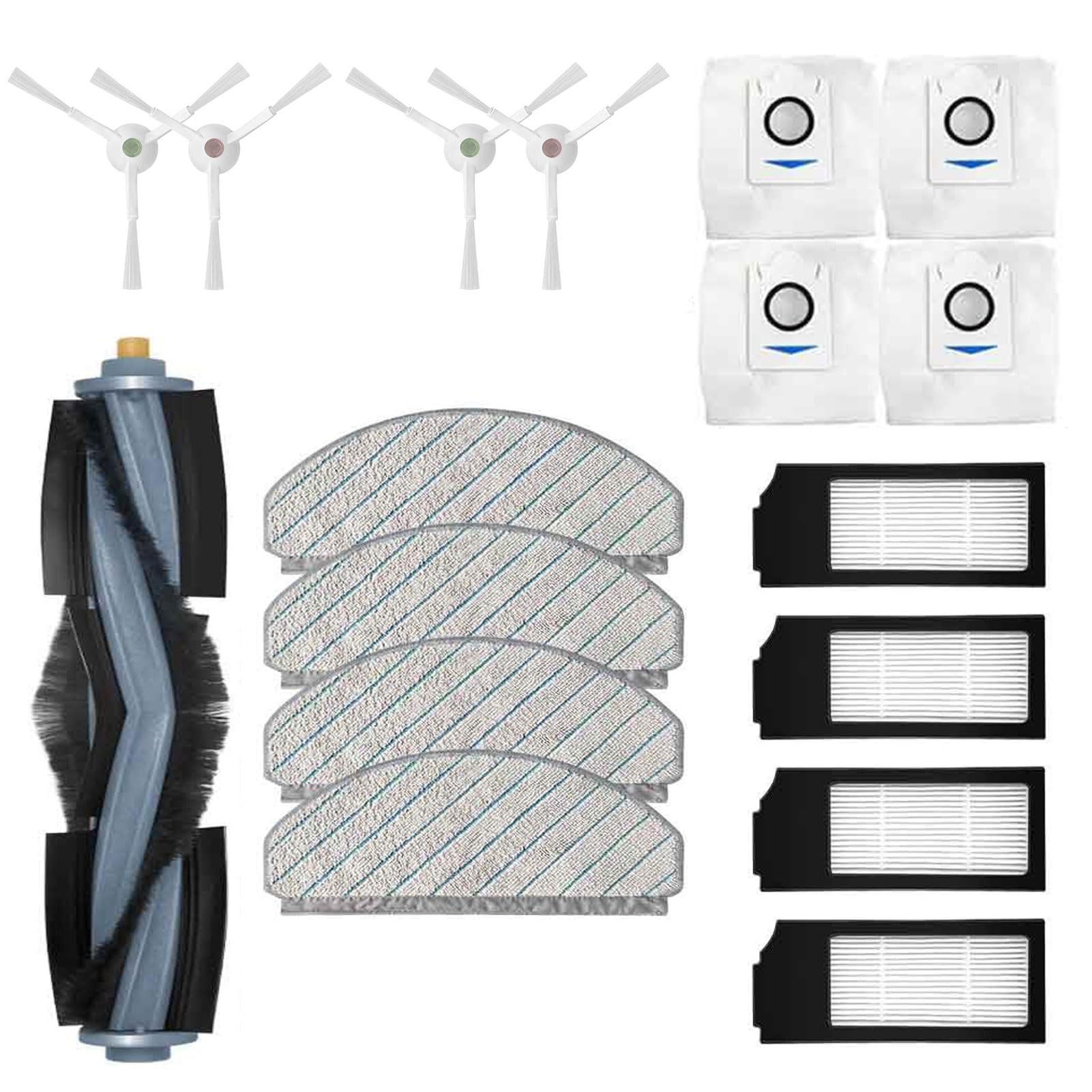 Комплект запасних аксесуарів для пилососа Ecovacs DEEBOT T10 plus, робот-пилосос
Комплект запасних аксесуарів для пилососа Ecovacs DEEBOT T10 plus, робот-пилосос