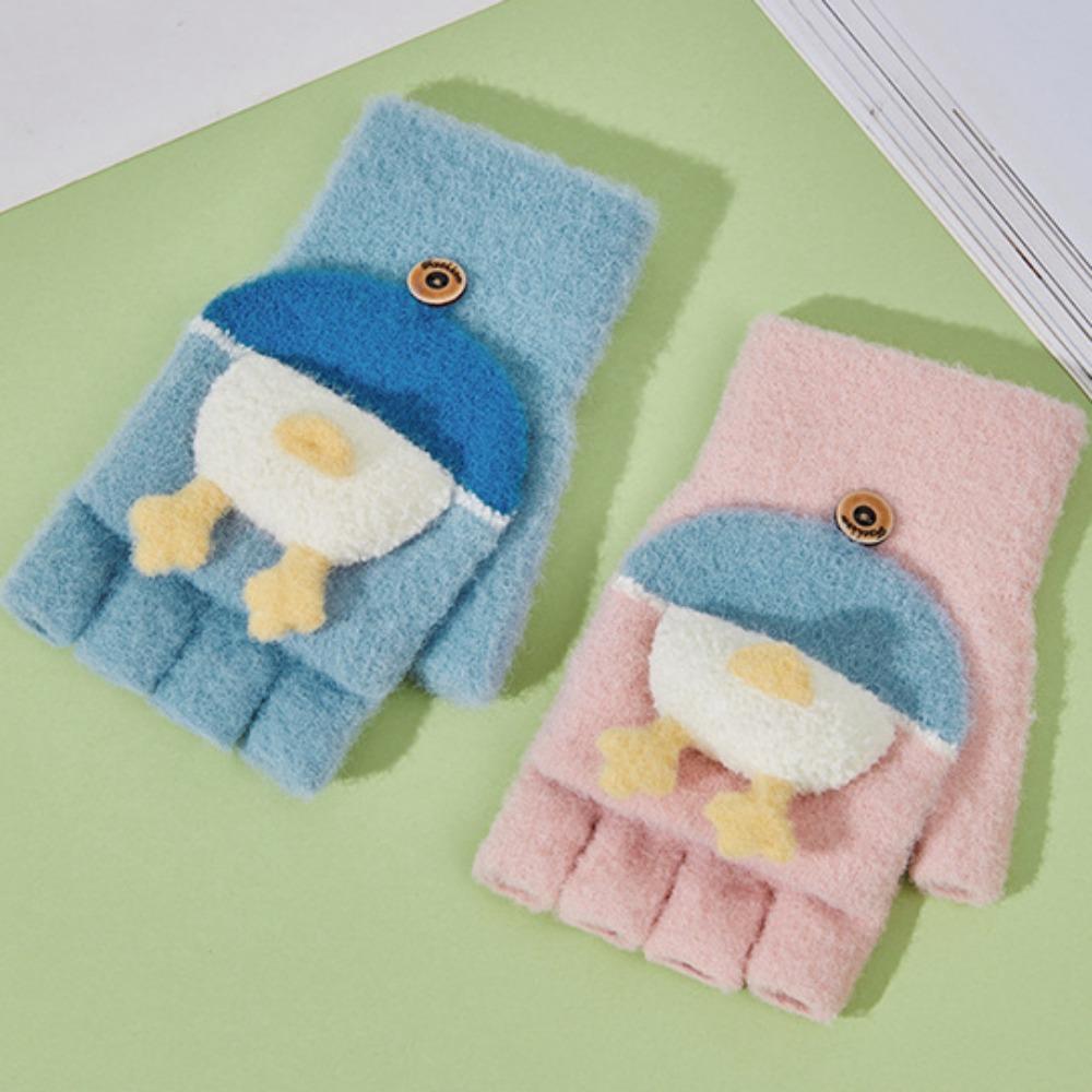 Эластичные перчатки с половиной пальца, перекидные перчатки с рисунком утки, новые вязаные зимние перчатки без пальцев
Эластичные перчатки с половиной пальца, перекидные перчатки с рисунком утки, новые вязаные зимние перчатки без пальцев