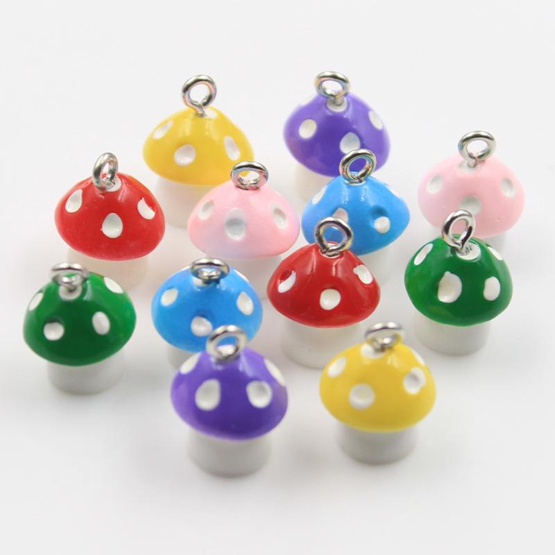 15pcs Charms Colorful Lovely 3D Mushroom 16x12x12mm Pendants Crafts Making Findings Handmade Jewelry DIY For Earrings Necklace
15pcs Charms Colorful Lovely 3D Mushroom 16x12x12mm Pendants Crafts Making Findings Handmade Jewelry DIY For Earrings Necklace