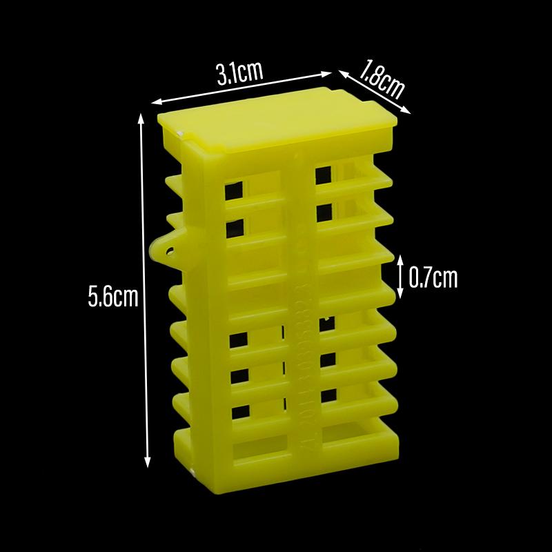 50PCS/100PCS Beekeeping queen bee extendible cage drawer multifunction rearing anti escape catcher plastic supplies wholesale 50pcs жовтий
50PCS/100PCS Beekeeping queen bee extendible cage drawer multifunction rearing anti escape catcher plastic supplies wholesale 50pcs жовтий