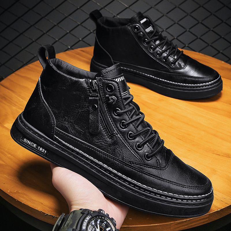 Men s shoes 2024 new winter velvet warm men s height-increasing casual leather shoes autumn business work British trendy shoes 39
Men s shoes 2024 new winter velvet warm men s height-increasing casual leather shoes autumn business work British trendy shoes 39