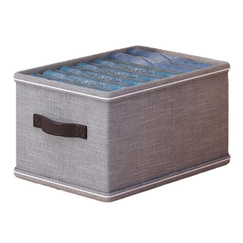 7 Grids Foldable Drawer Organizer Storage Box for Jeans Pants Shirts A
7 Grids Foldable Drawer Organizer Storage Box for Jeans Pants Shirts A