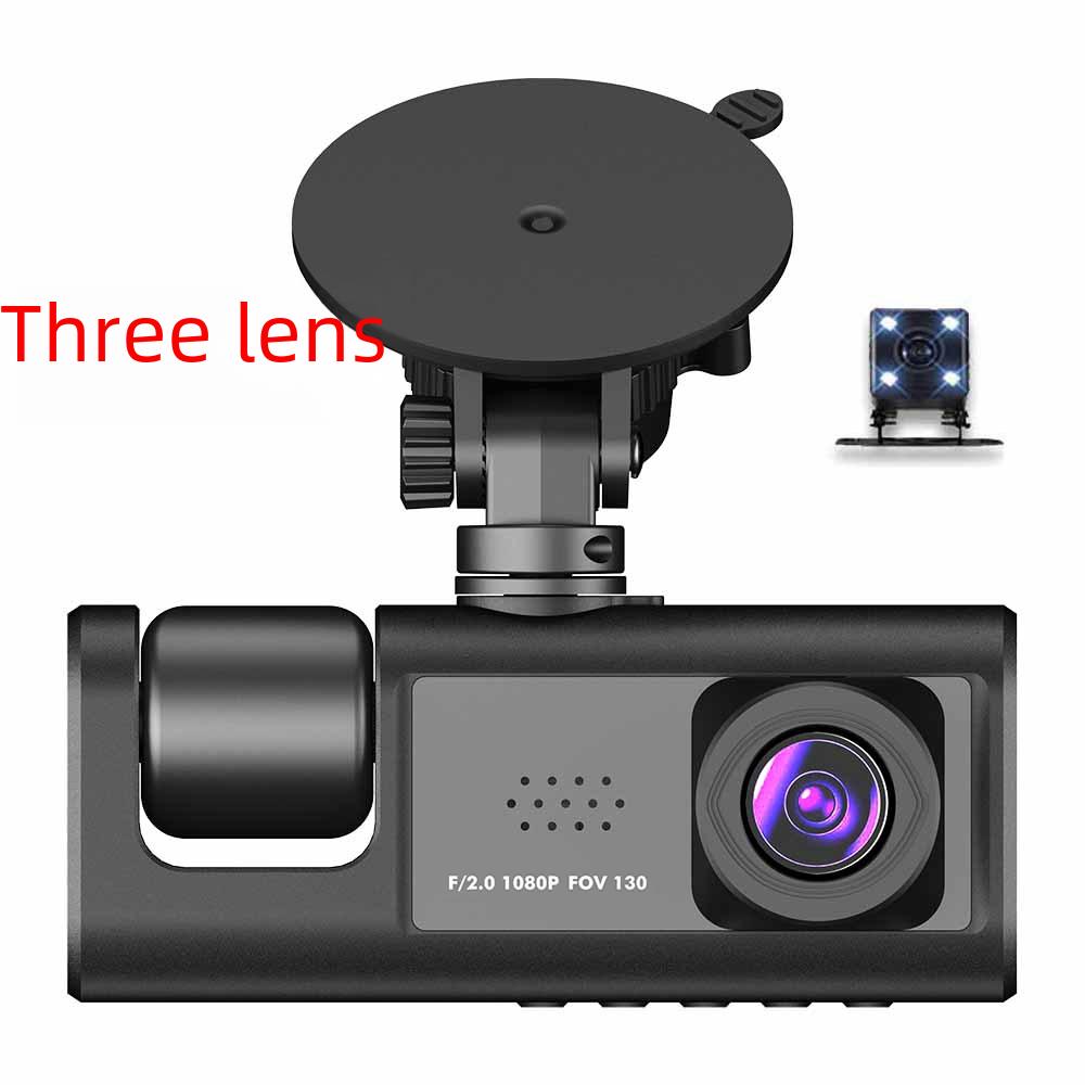 3-Lens 1080P HD Car Recorder: Front, Interior, Rear, with Multi-Language Support & WIFI
3-Lens 1080P HD Car Recorder: Front, Interior, Rear, with Multi-Language Support & WIFI