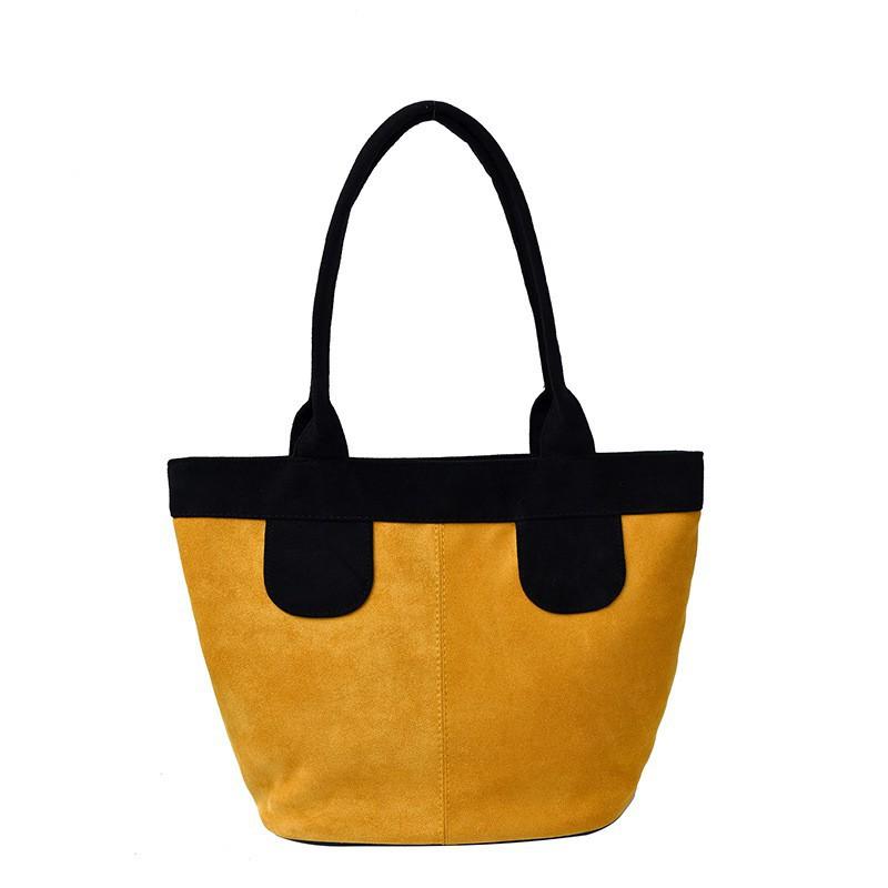 Simple High-end Retro Large-capacity Shoulder Bag Women s Texture Matte Suede Commuter Armpit Tote жовтий
Simple High-end Retro Large-capacity Shoulder Bag Women s Texture Matte Suede Commuter Armpit Tote жовтий