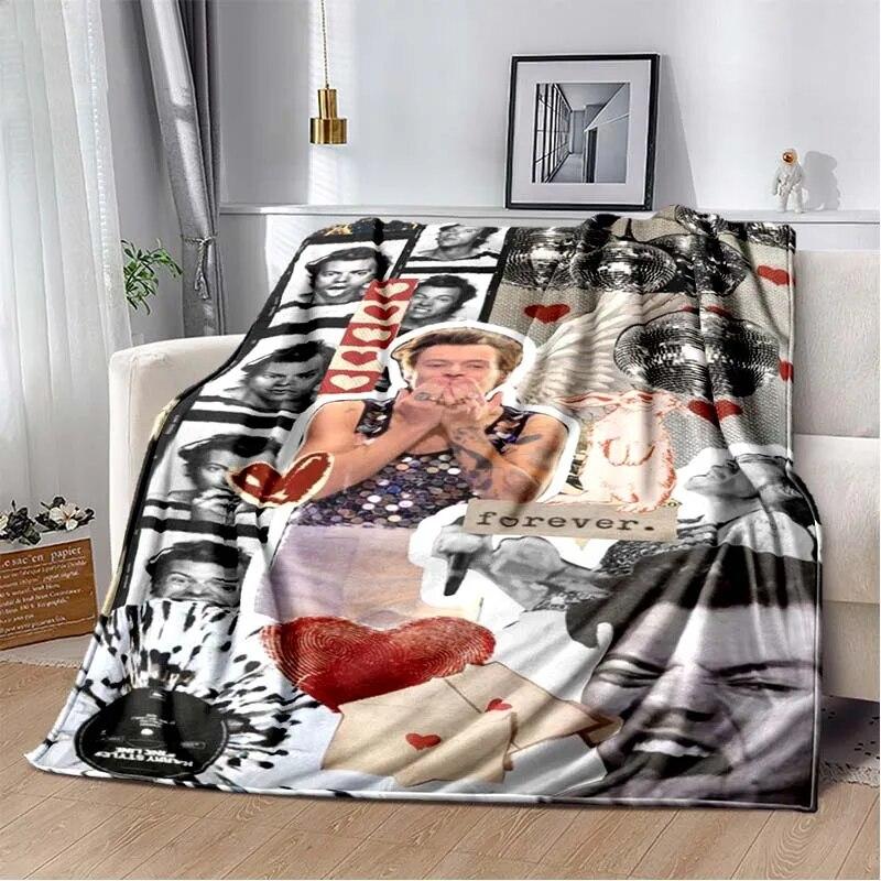 Harrystyles Flannel Soft Blanket Warm Blanket Retro Blankets for Beds Bedroom Living Room Sofa Blanket Travel Picnic Blanket
Harrystyles Flannel Soft Blanket Warm Blanket Retro Blankets for Beds Bedroom Living Room Sofa Blanket Travel Picnic Blanket