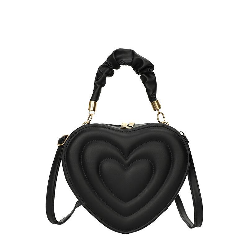 1Pcs Fashi Love Heart Shape Shoulder Bag Small Handbags Designer Crossbody Bags For Women Solid Pu Leather Top Handle Bag чёрный
1Pcs Fashi Love Heart Shape Shoulder Bag Small Handbags Designer Crossbody Bags For Women Solid Pu Leather Top Handle Bag чёрный